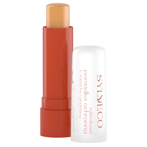 Sylveco Hypoallergenic Sea Buckthorn Protective Lipstick with Cinnamon Scent 4.6g