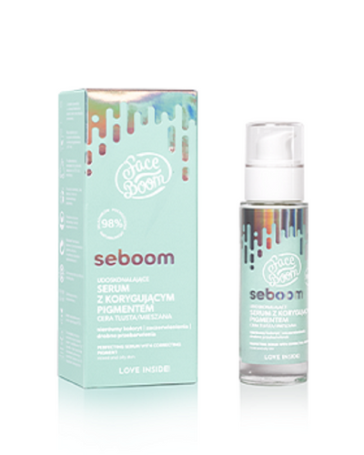 FaceBoom Seboom Serum Corrective Concealer for Oily and Combination Skin 30ml