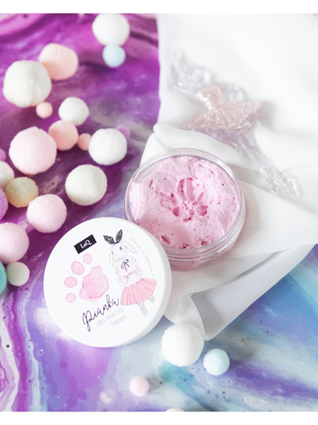 LaQ Różowa Pianka Oczyszczająca 3w1 do Mycia Łapek 50ml