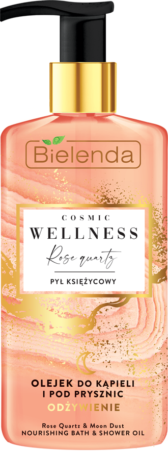 Bielenda Cosmic Wellness Rose Quartz Nourishing Bath and Shower Oil 250ml