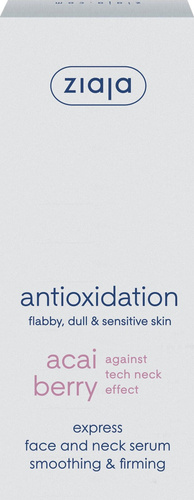 Ziaja Acai Berries Express Smoothing and Firming Face Serum For Neck 50ml