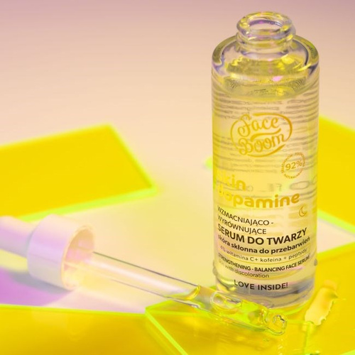 FaceBoom Skin Dopamine Wzmacniające i Wyrównujące Serum do Twarzy Vegan 30ml