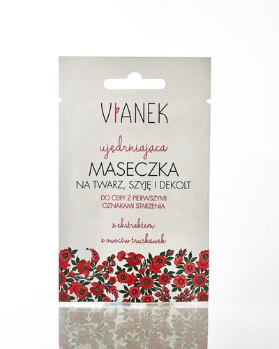 Vianek Firming Mask for Face Neck and Neckline First Wrinkles Signs 10ml