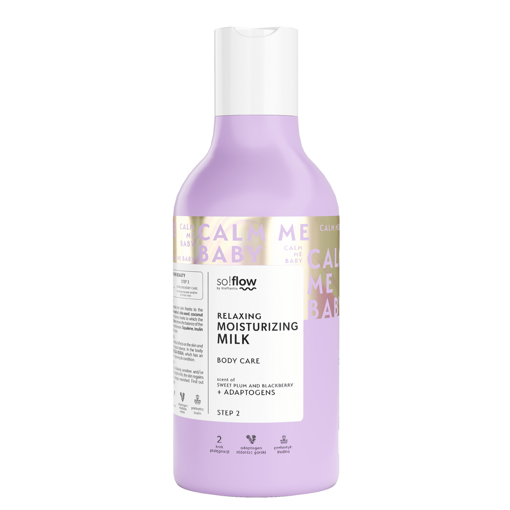 So!Flow Relaxing and Moisturizing Body Milk with Adaptogens 400ml