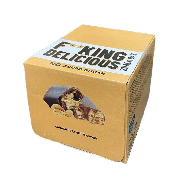 Allnutrition Fitking Delicious Baton Orzechowo-Karmelowy 24x40g