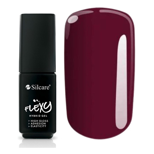 Silcare Flexy lakier hybrydowy UV/LED 36 Plum In Chocolate 4.5g