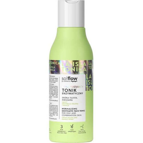 So!Flow Normalizujący Tonik Enzymatyczny do Cery Tłustej i Mieszanej 150ml