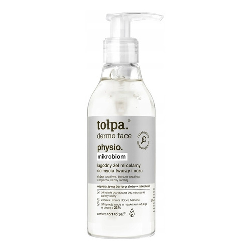 Tolpa Dermo Face Physio Microbiome Micellar Face and Eye Wash Gel 195ml