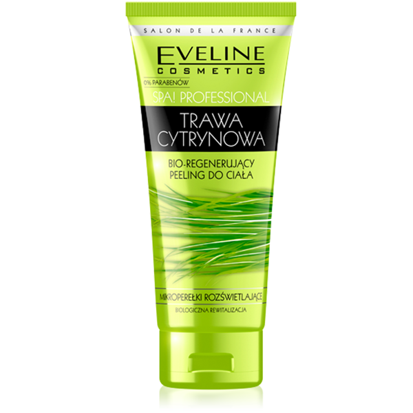 Eveline Regenerujący i Rewitalizujący Peeling do Ciała Bio Trawa Cytrynowa 200ml