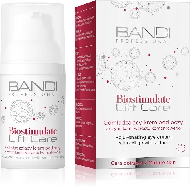 Bandi Lift Care Biostimulate Odmładzający Krem pod Oczy z Czynnikami Wzrostu Komórkowego 30ml