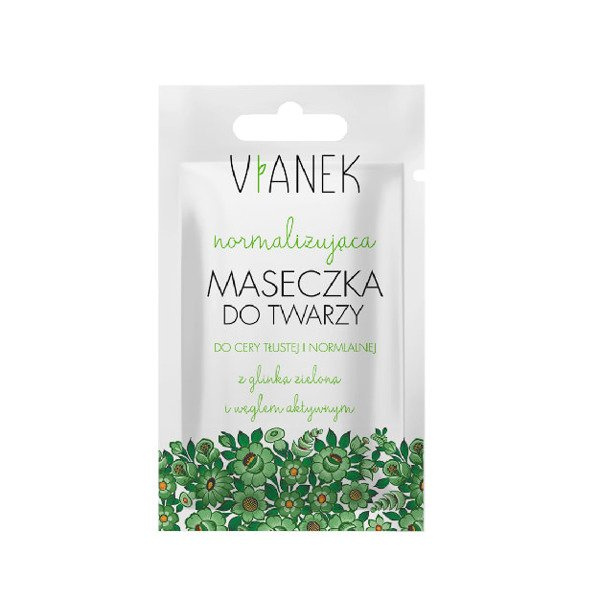 Vianek Normalizing Mask for Oily and Combination Skin with Green Clay 10g