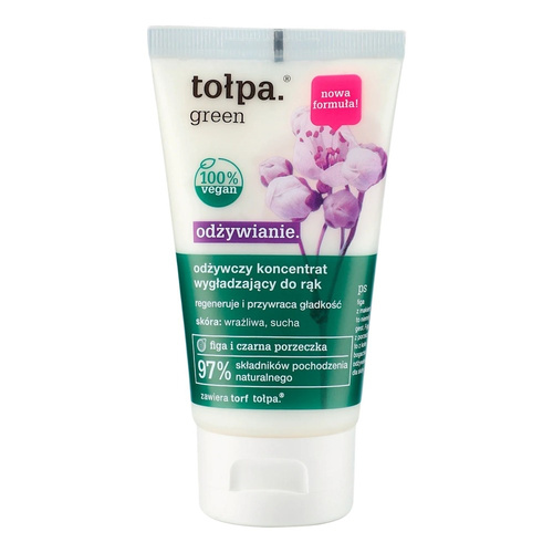 Tolpa Green Nourishing Smoothing Hand Concentrate Regenerating Care 75ml