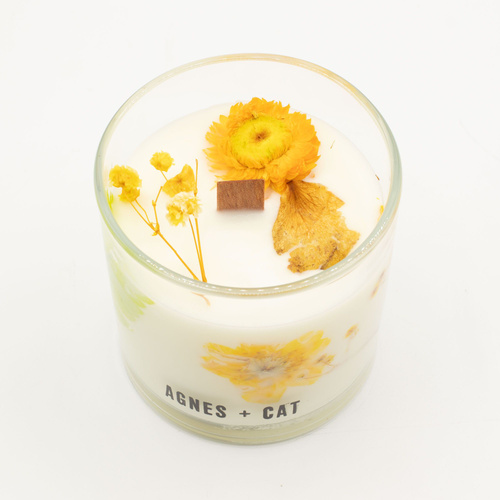 Agnes + Cat Botanical Soy Wax Candle - Rydal Oudh