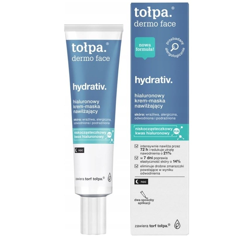 Tolpa Dermo Face Hydrativ Moisturizing Night Cream-Mask 40ml