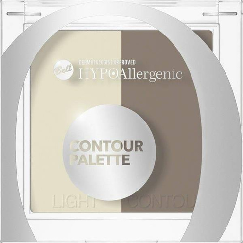 Bell HypoAllergenic Contour Palette Hypoalergiczna Paleta do Konturowania Twarzy 01 10g