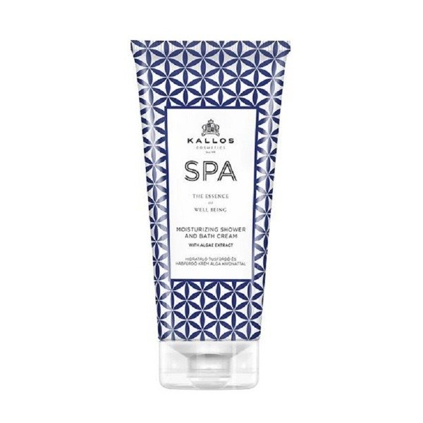 KALLOS SPA MOISTURIZING SHOWER Nawilżający peeling żel pod prysznic z ekstraktem alg 200 ml