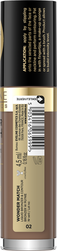Eveline Wonder Match Bronzer w Płynie Nr 02 4,5ml
