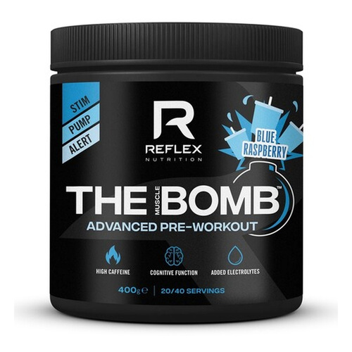 The Muscle Bomb, Blue Raspberry - 400g