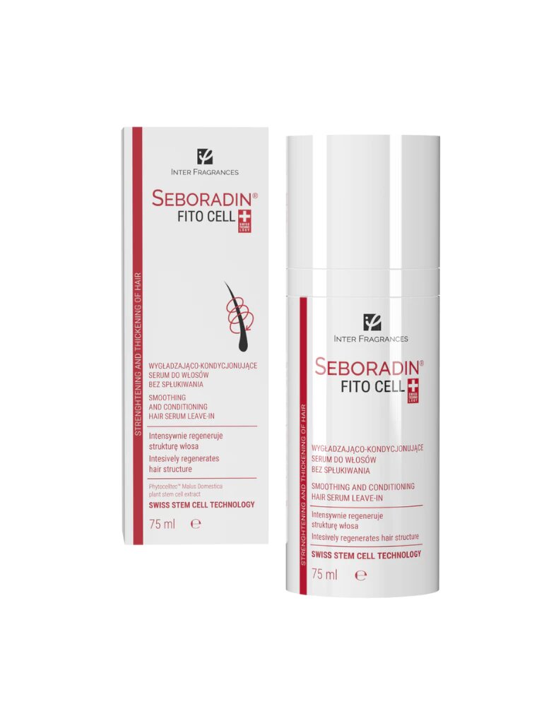 Seboradin Fito Cell Smoothing Serum for Thin Weak Hair Prone to Loss 75ml