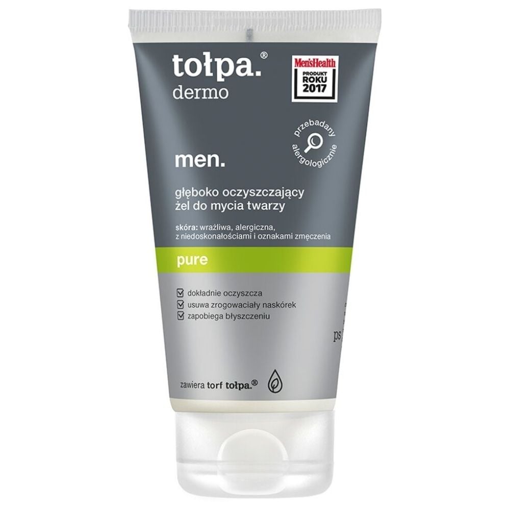 Tolpa Men Peeling do Twarzy z Imbirem Głęboko Oczyszczający 150ml