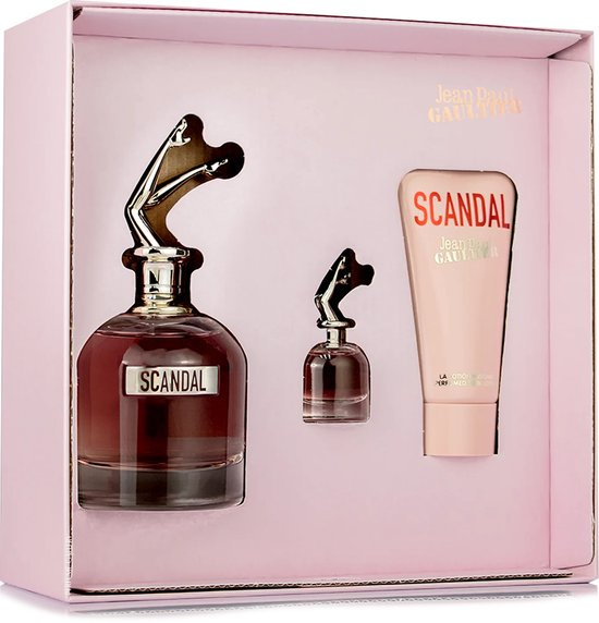 Jean Paul Gaultier Scandal Gift Set 80ml EDP + 75ml Body Lotion + 6ml EDP Set for Women 1 Piece