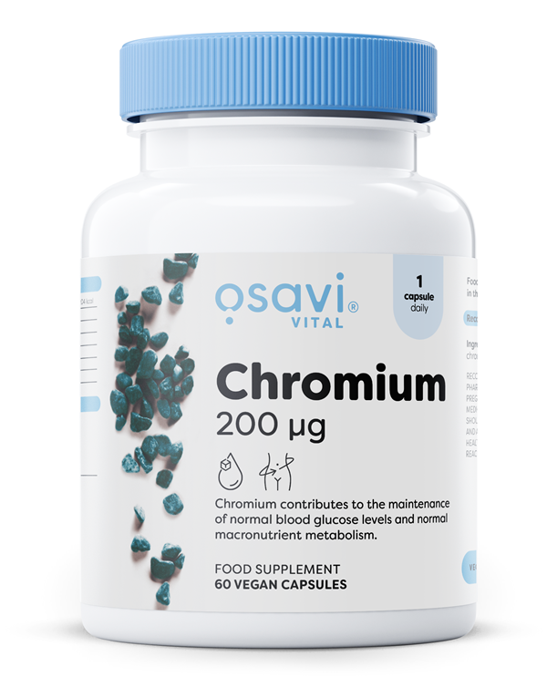 Osavi Chromium 200mcg 60 vegan caps