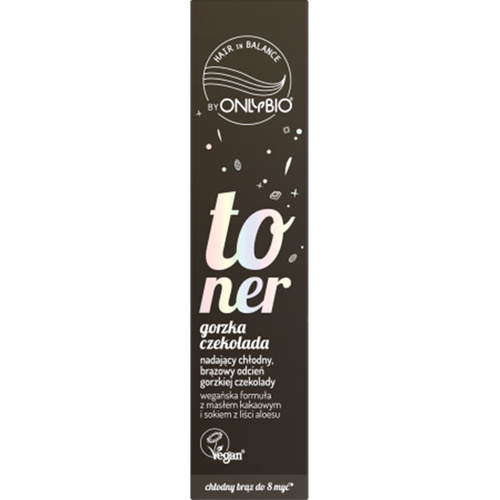 OnlyBio Hair in Balance Colouring Toner Dark Chocolate 100ml
