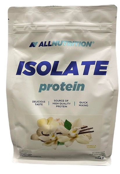 Allnutrition Isolate Protein Odżywka Białkowa Waniliowa 908g
