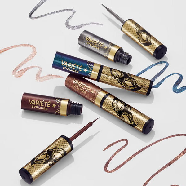 Eveline Variete Wodoodporny Kolorowy Eyeliner w Kałamarzu Nr. 02 Shiny Brown 4ml