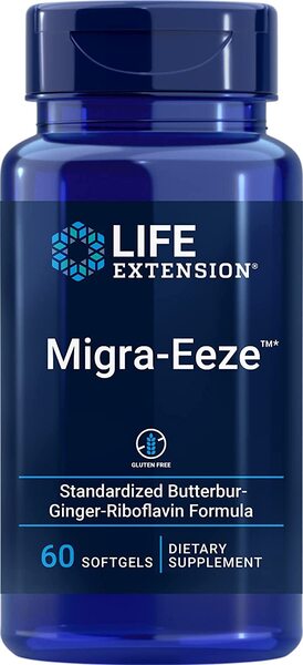 Life Extension Migra-Eeze Supplement for Head Comfort 60 Softgels