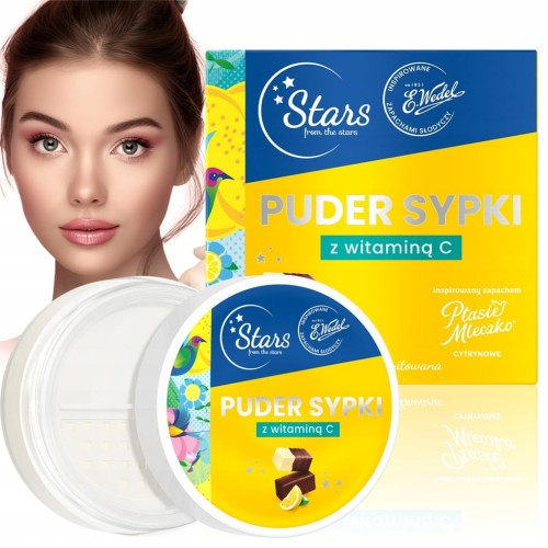 Stars From the Stars Wedel Wygładzająco-Rozświetlający Puder Sypki z Witaminą C 8g