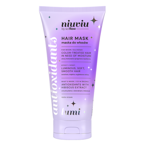 Niuviu Lumi Mask for Colored Hair Intensive Moisturizing and Color Protection 200ml