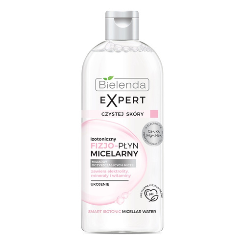 Bielenda Clean Skin Expert Isotonic Soothing Physio-Liquid Micellar Water with Vitamins 400ml