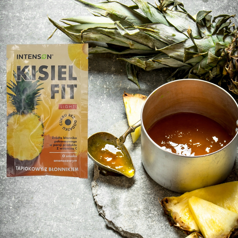 Intenson Light Fit Tapioca Jelly with Pineapple Flavor without Added Sugar 20g