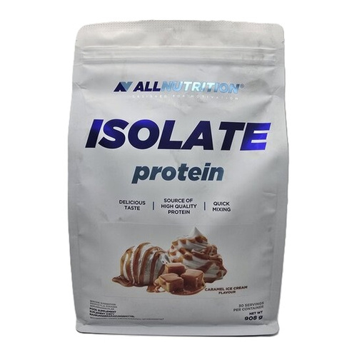 Allnutrition Isolate Protein Izolat Białka Serwatkowego Lody Karmelowe 908g