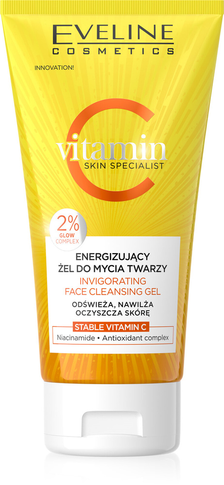 Eveline Vitamin C Skin Specialist Energizing Face Washing Gel 150ml