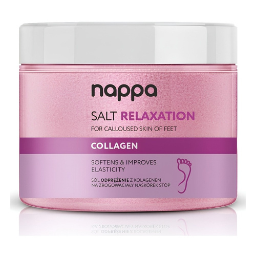 Silcare Nappa lawendowa sól do kąpieli stóp 400g