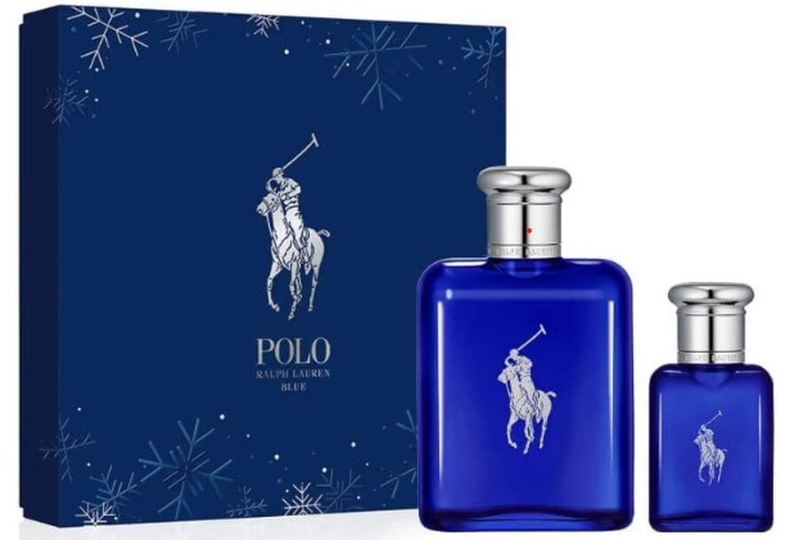 Ralph Lauren Polo Blue Gift Set 125ml EDT + 40ml EDT Set for Men 1 Piece
