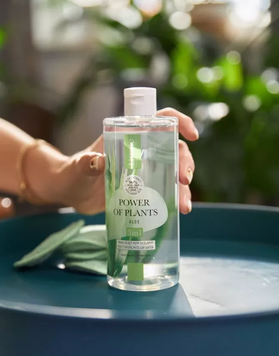 Lirene Power Of Plantis Nawilżający Płyn Micelarny 3w1 Aloes 400ml