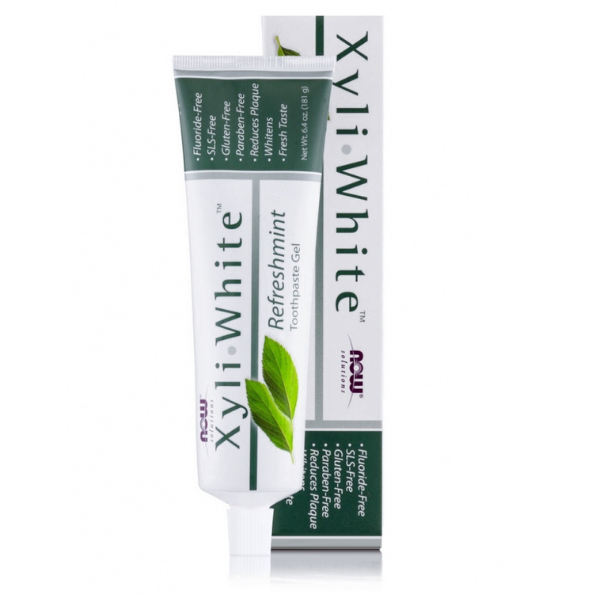 Now Foods XyliWhite Refreshmint Toothpaste Gel 181g
