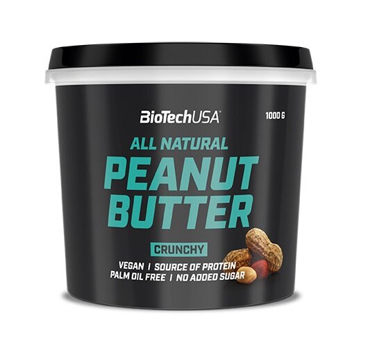 Peanut Butter, Crunchy - 1000g