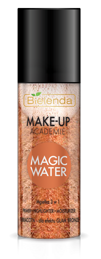 Bielenda Make Up Academie Magic Water Mgiełka do Twarzy pod Makijaż 3in1 Terracota 150ml