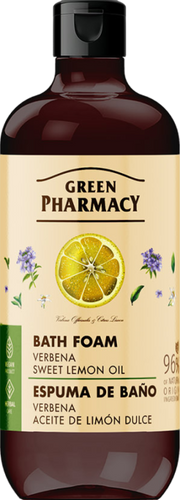 Green Pharmacy Relaksująca Pianka do Kąpieli Werbena i Cytryna 500ml