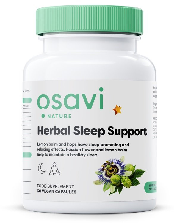 Osavi Herbal Sleep Support Melatonin Free 60 vegan caps