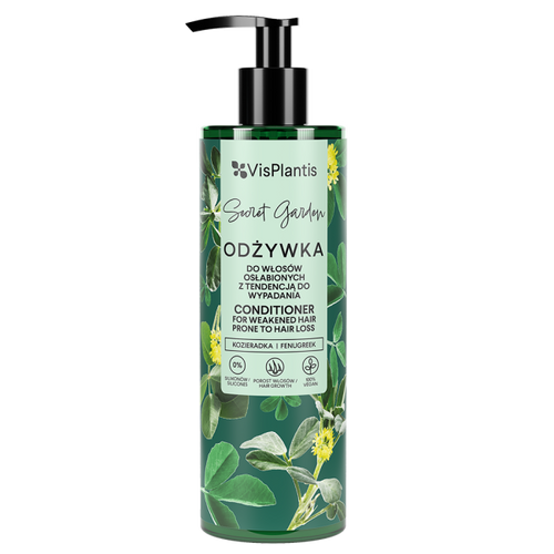Vis Plantis Secret Garden Fenugreek Conditioner for Weakened Hair Prone to Loss 400ml