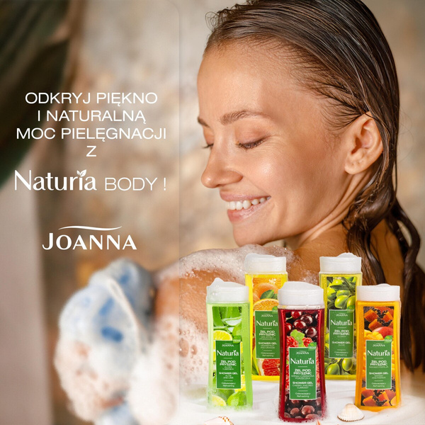 Joanna Naturia Body Żel pod Prysznic z Grejpfrutem i Pomarańczą 300ml