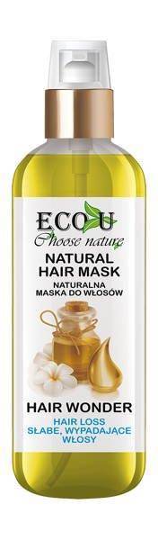 Eco U Natural Oils Anti Hair Loss Mask with Vitamins for Weakned Hair 125ml