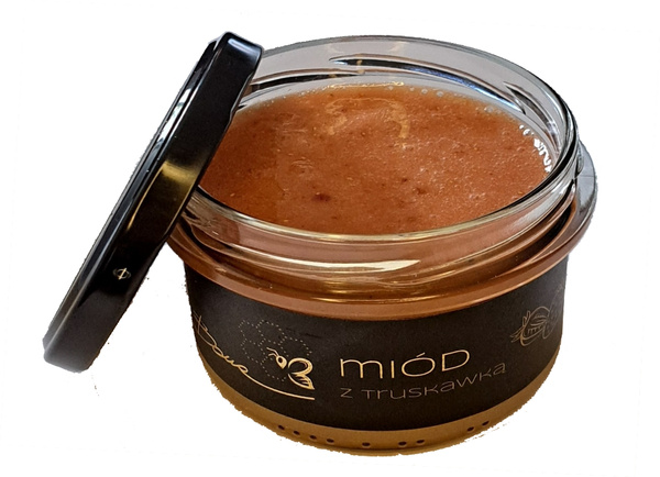 Bona Multiflower Honey with Strawberry Natural Delicious Flavor 245g