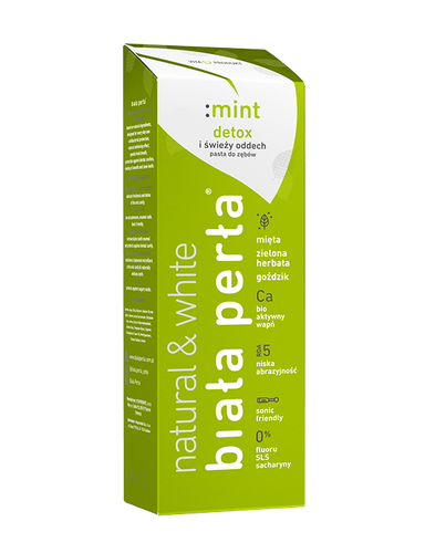 Biala Perła Toothpaste without Fluoride Mint 75ml