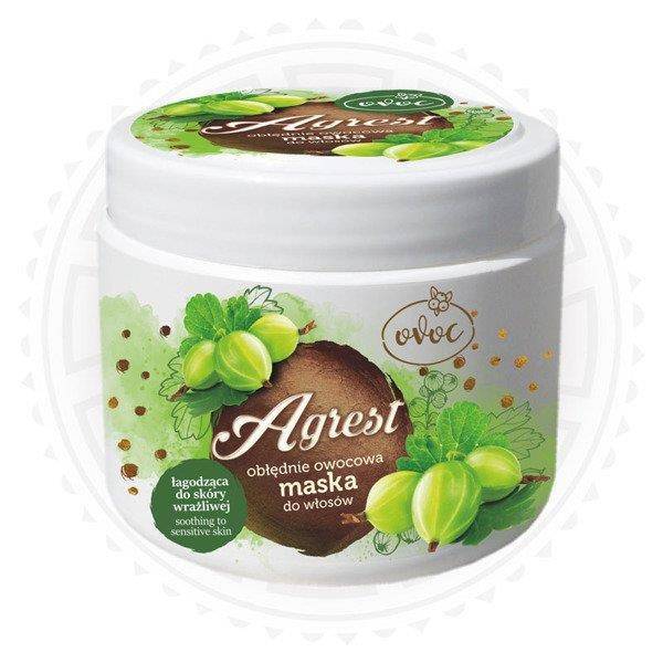 Slavica Ovoc Insanely Fruity Mask For Sensitive Scalp Gooseberry 500ml